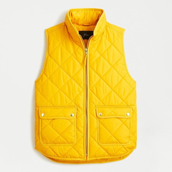 NWT-XSS--J.Crew Excursion vest in recycled poly with PrimaLoft® fill